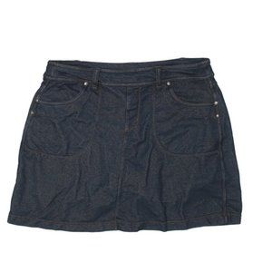 Athleta Skort in Stretch Denim